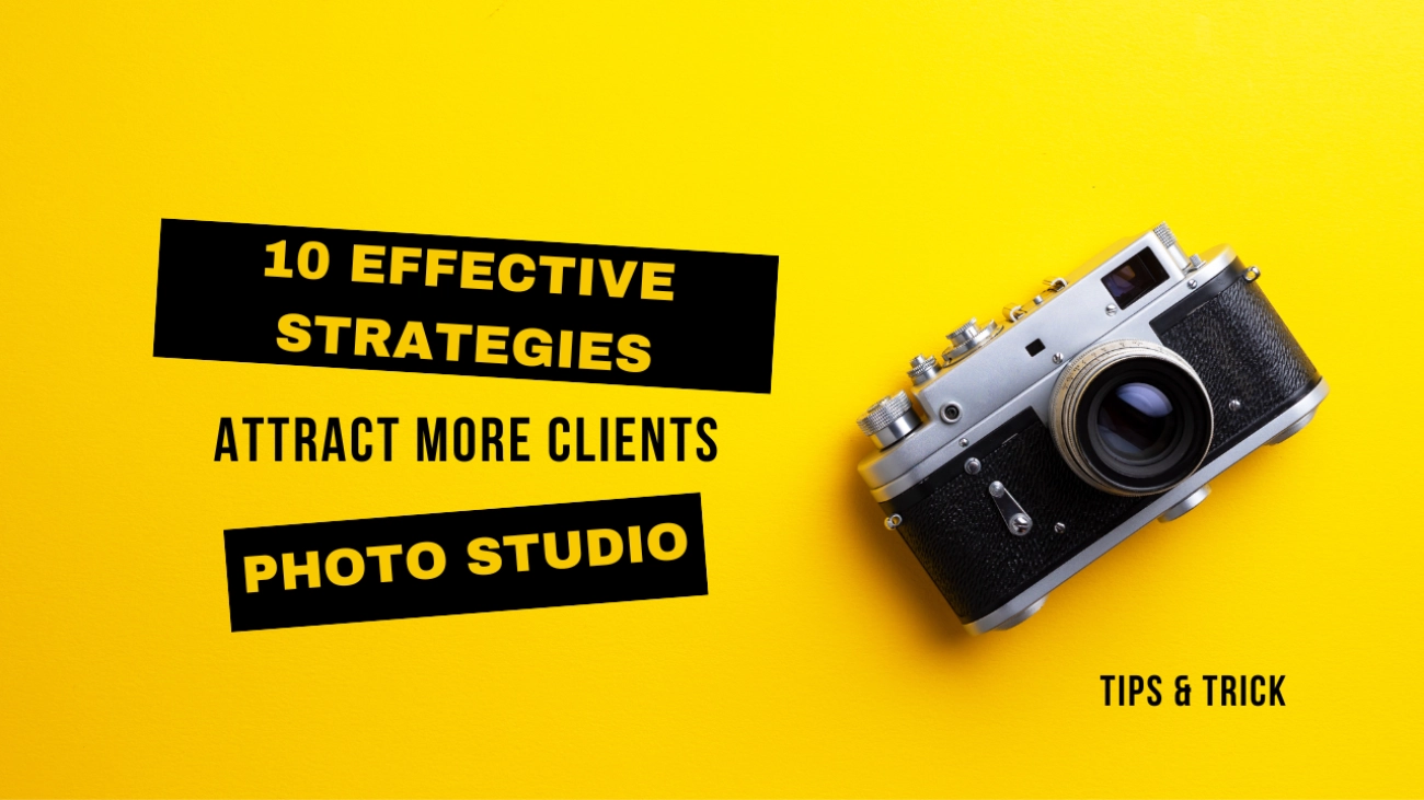 attract more clients to my photo studio